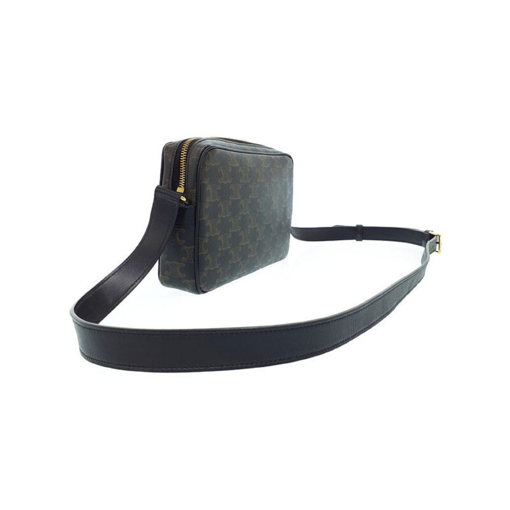Celine Triomphe Canvas Messenger Shoulder Bag - Picture 1 of 9